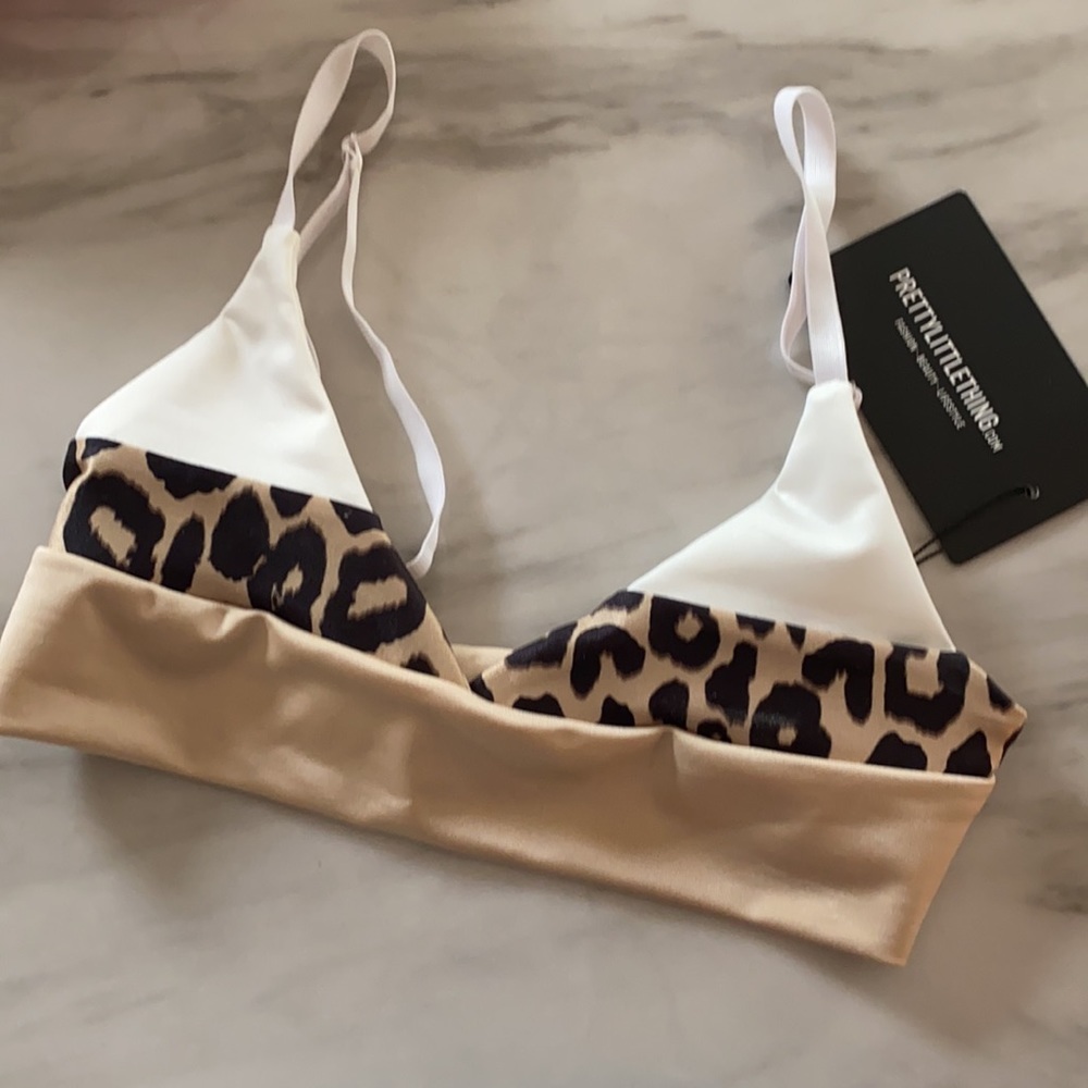 Leopard bikini top plt - Picture 7 of 7